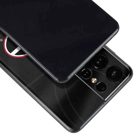 University of Georgia Black Jersey Galaxy S21 Ultra 5G Skin